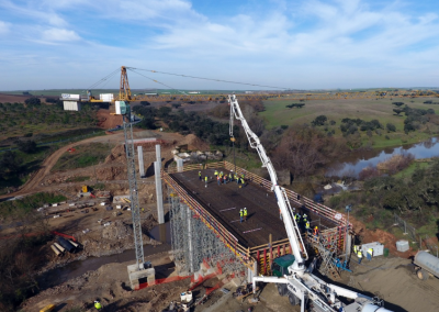 IP - bridge construction in Albardão